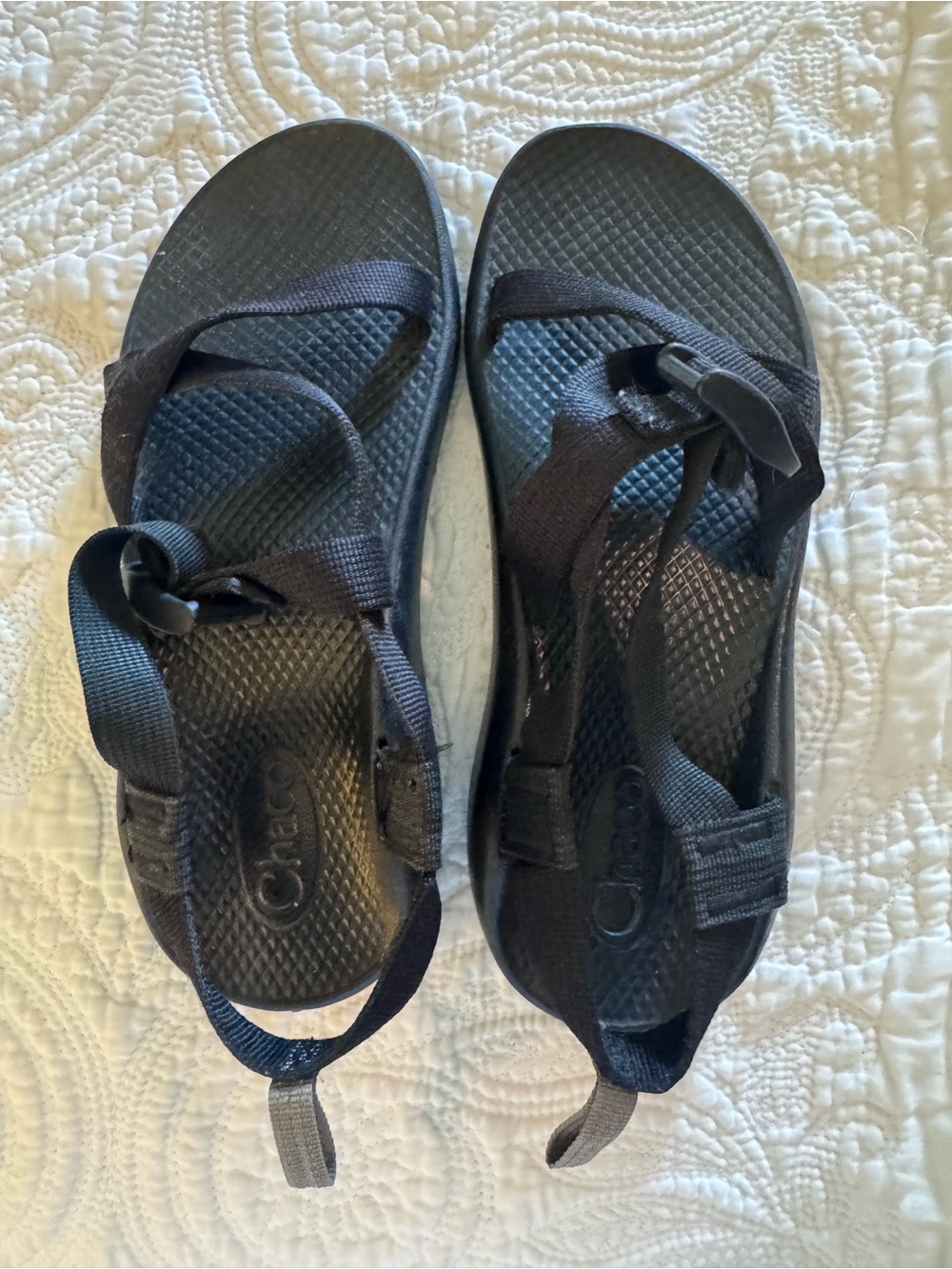 Chaco Men’s  Black Sandals with Adjustable Straps